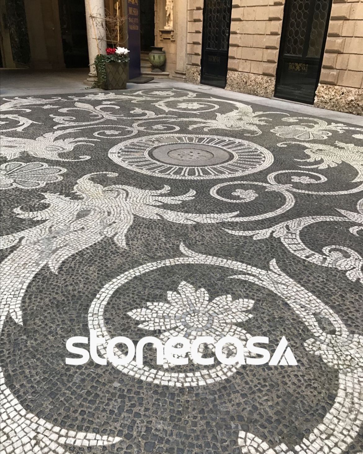 Calçada de Pedra Portuguesa Branca | Stone Casa calçada de pedra portuguesa branca mosaico português | Stone Casa